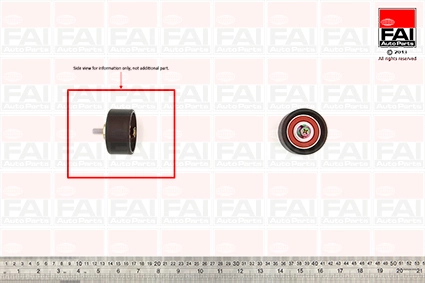 Deflection Pulley/Guide Pulley, timing belt